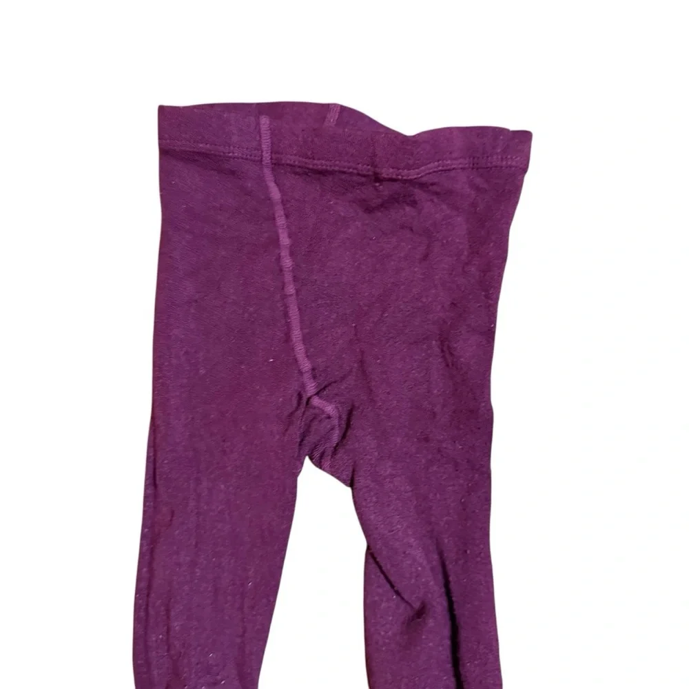 Zara Girls Purple Tights Size 3/4